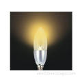 Designer interested Warmth lighting crystal candle led bulbs 5w